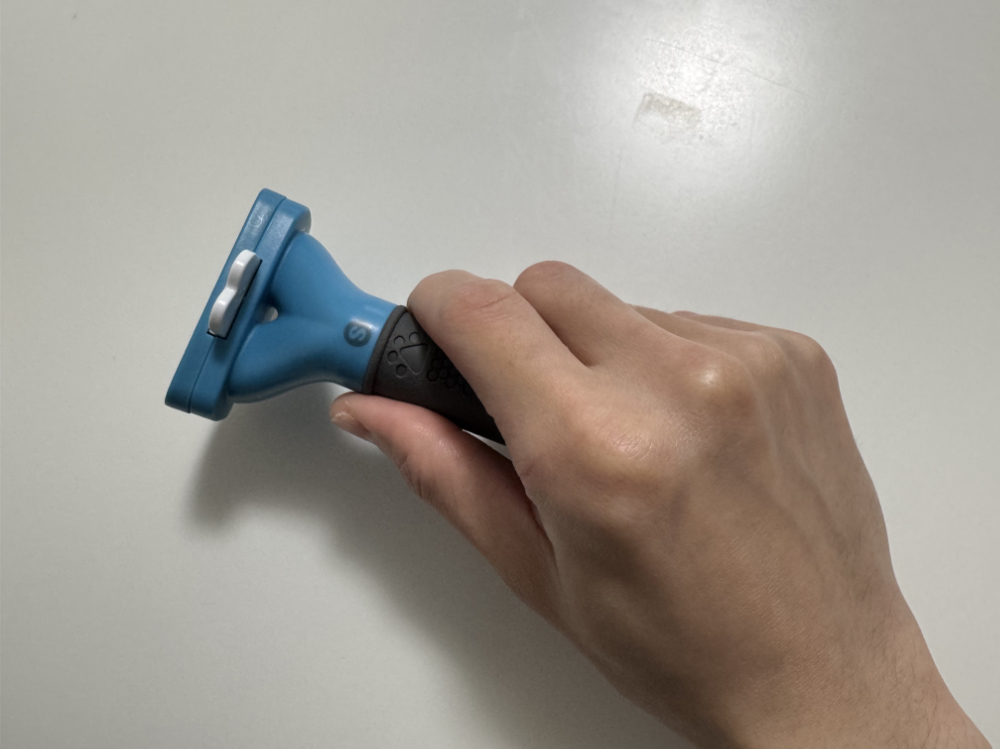ブラシのNGな持ち方